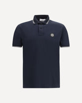 Cotton piqué Polo Shirt - BLUE | Base Blu