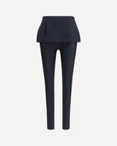 P-Hour-Bond Skirt Pants - BLACK | Base Blu