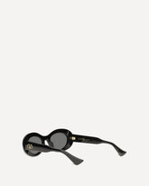 VG0057S Oval Sunglasses - BLACK | Base Blu