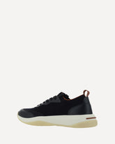 LeatherSneakers - BLACK | Base Blu