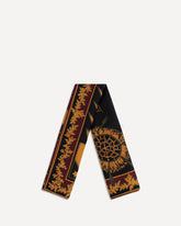 Printed Silk Twill Scarf - MULTICOLOUR | Base Blu