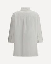 Queva Shirt in Cotton - WHITE | Base Blu