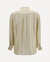 Silk twill Shirt - BEIGE | Base Blu