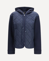 Edito hooded Jacket - BLUE | Base Blu