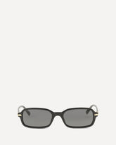 Rectangular VG0047S Sunglasses - BLACK | Base Blu