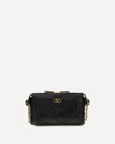 Panthea Small Shoulder Bag - BLACK | Base Blu