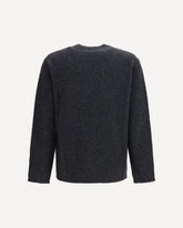 Crew neck wool Sweater - GREY | Base Blu