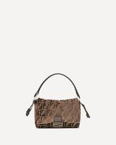 Medium Mamma Baguette Shoulder Bag - BROWN | Base Blu