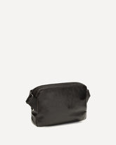 Shoulder Bag in aged-effect nappa leather - BROWN | Base Blu
