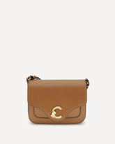 Borsa a Tracolla C-Me Calf Cocker - MARRONE | Base Blu