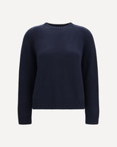 Maglione girocollo Parksville in cashmere - BLU | Base Blu