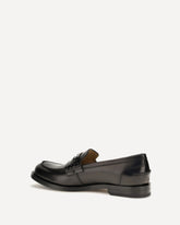 Mocassini Ateneo in pelle di vitello - NERO | Base Blu