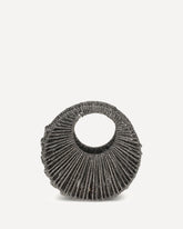 Jeweled Jaya Handbag - BLACK | Base Blu