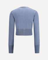Bea wool Cardigan - LIGHT BLUE | Base Blu