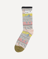 Nature-inspired pattern Socks - MULTICOLOUR | Base Blu