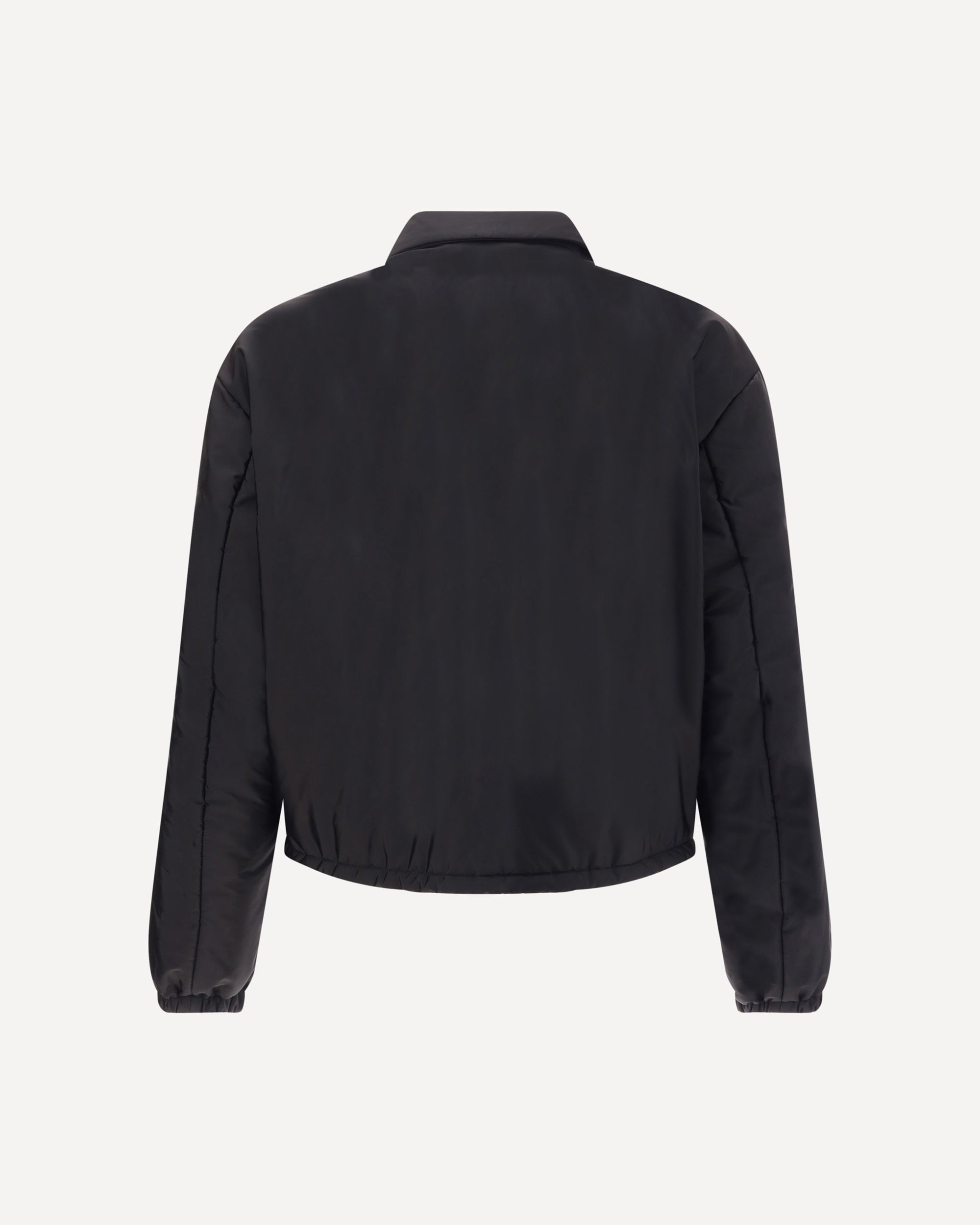 PRADA Re-Nylon bomber Jacket BLACK | Base Blu