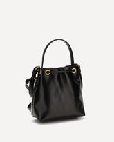 Borsa a Secchiello Pulse mini - NERO | Base Blu