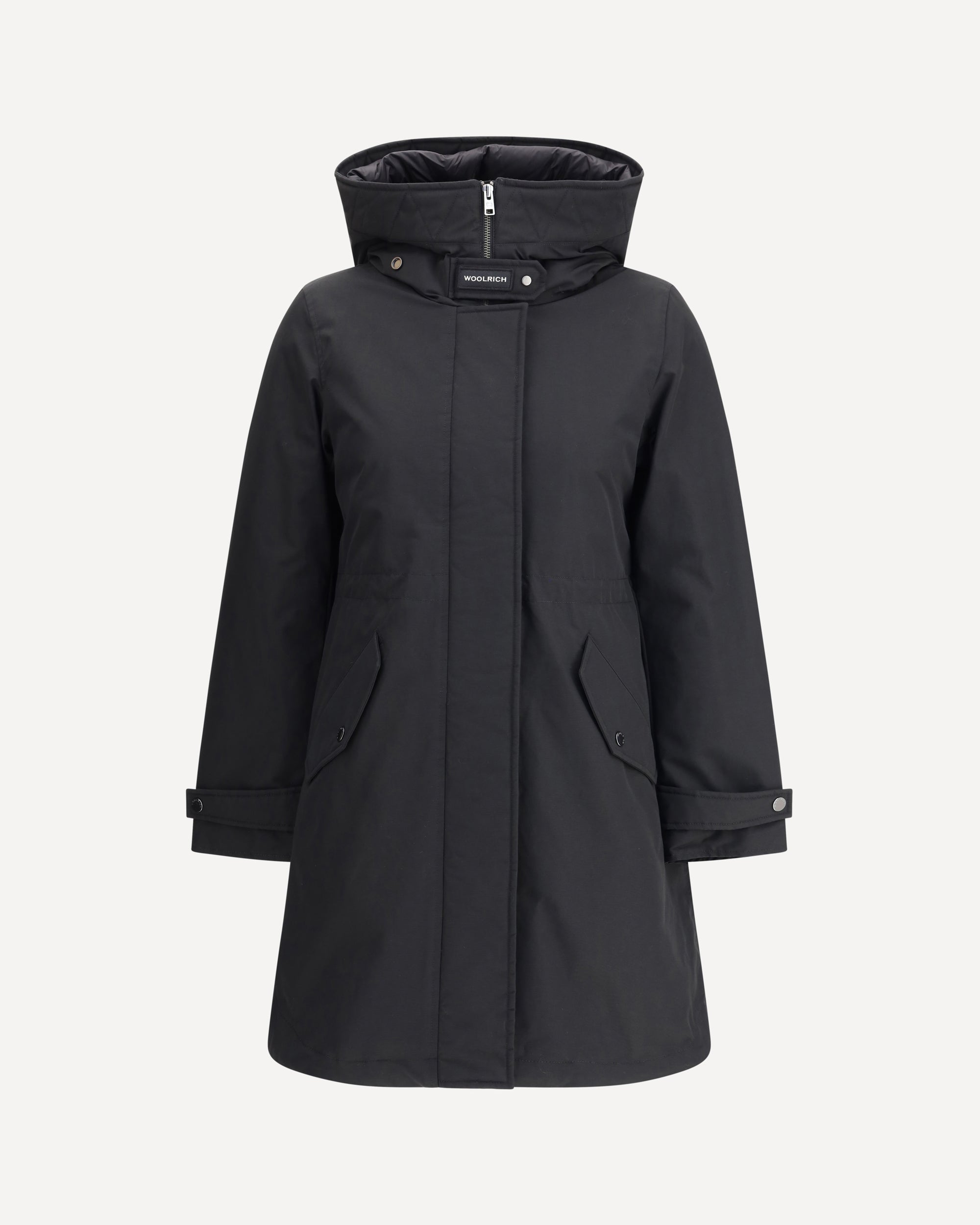 WOOLRICH Authentic In Parka Jacket BLACK Base Blu