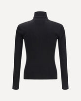 Wool Turtleneck - BLACK | Base Blu