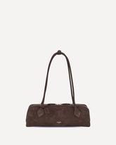 Le Teckel Shoulder Bag - BROWN | Base Blu