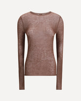 Micropaillette Sweater - BROWN | Base Blu