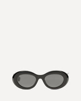 VG0057S Oval Sunglasses - BLACK | Base Blu