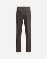 Virgin wool Pants - BROWN | Base Blu