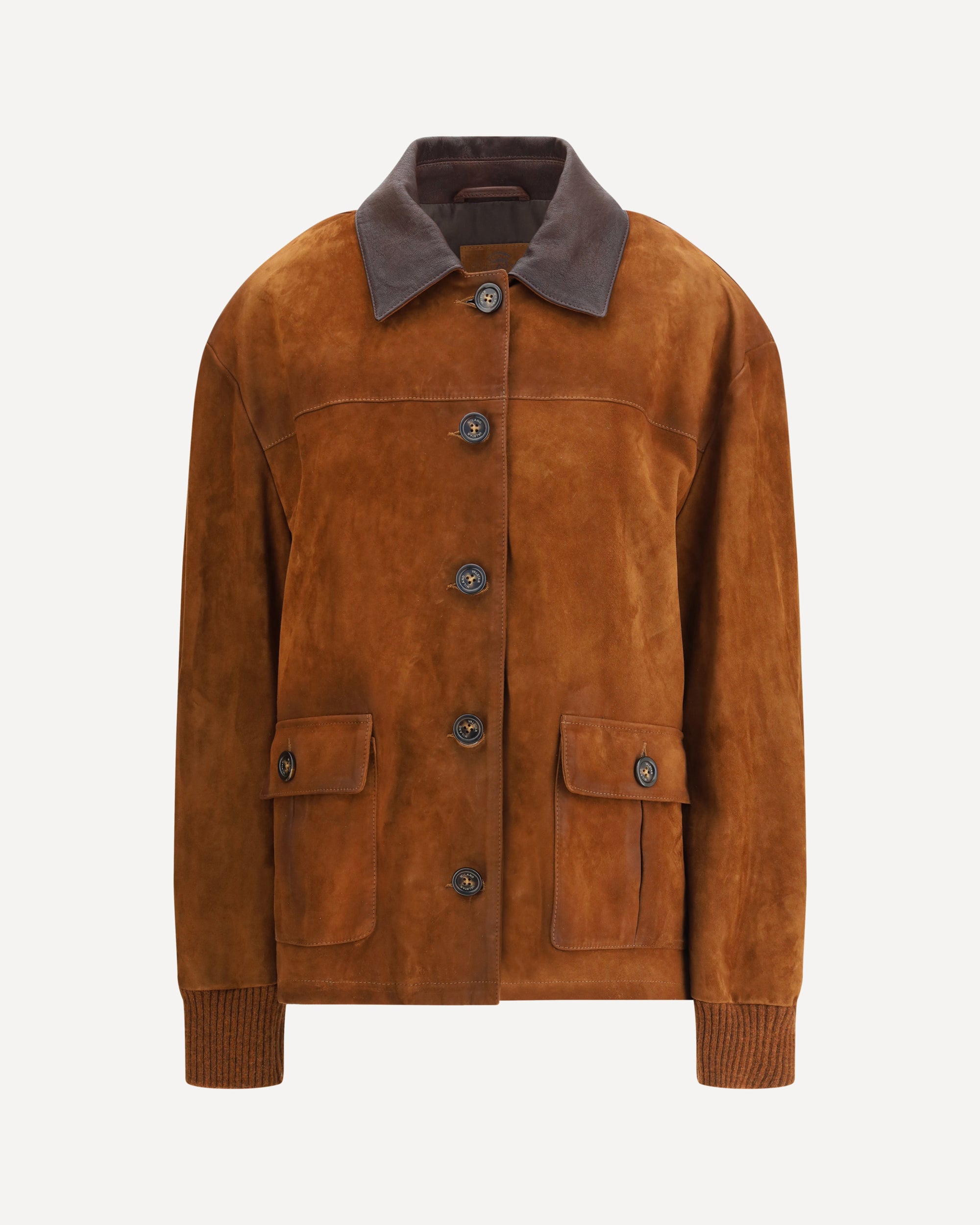 Valstar ダークブラウン 50 Valstar | Dark Brown Suede Leather Valstarino Jacket | Fine