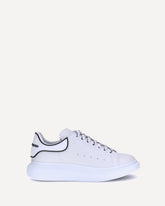 Leather Sneakers - WHITE | Base Blu