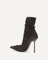 Colette Ankle Boots - BROWN | Base Blu