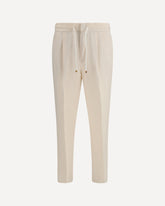Linen Pants - CREAM | Base Blu