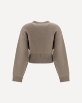 Cashmere crewneck Sweater - BEIGE | Base Blu