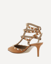 Rockstud Pumps - BROWN | Base Blu