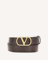 Signature VLogo Belt - BROWN | Base Blu