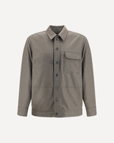 Wool Jacket - GREY | Base Blu