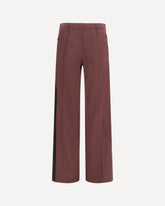 Two-tone Track Pants - BORDEAUX | Base Blu