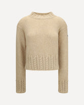 Maglione a collo alto in misto alpaca - BEIGE | Base Blu