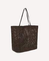 Barn Tote Raffia - BROWN | Base Blu