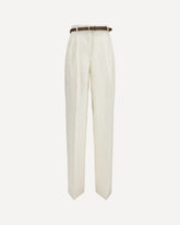 Linen Pants - BEIGE | Base Blu
