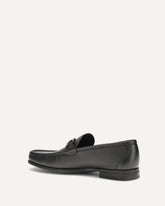 Gancini buckle Loafers - BLACK | Base Blu