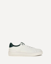 B-Court leather Sneakers - WHITE | Base Blu