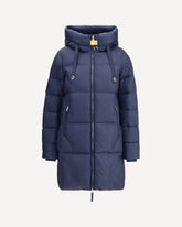 Janet hooded Down Jacket - BLUE | Base Blu