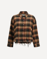 Plaid Shirt - BROWN | Base Blu