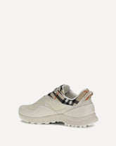 Check and mesh Discover Sneakers - MULTICOLOUR | Base Blu