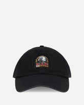 Cappello da Baseball Leod con logo - NERO | Base Blu