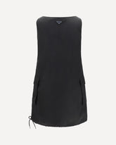 Nylon Mini Dress - BLACK | Base Blu