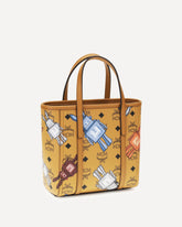Toni printed canvas Tote Bag - BEIGE | Base Blu