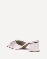Vlogo slide Sandals - CREAM | Base Blu