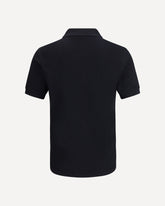 M3636 long sleeve cotton piqué Polo - BLACK | Base Blu