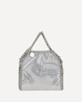 Tiny Shaggy Tote Shoulder Bag - SILVER | Base Blu